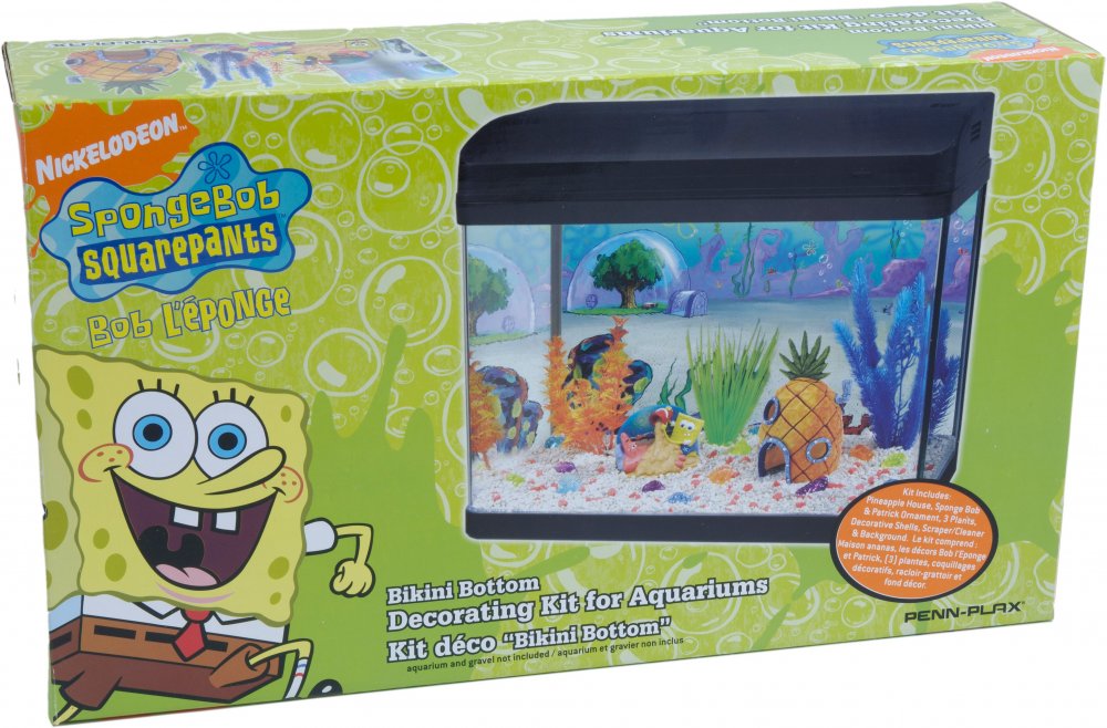 SpongeBob als Taucher - Ausströmer für Aquarien - Aquaristik, Koi und  Teich, Terraristik Shop 